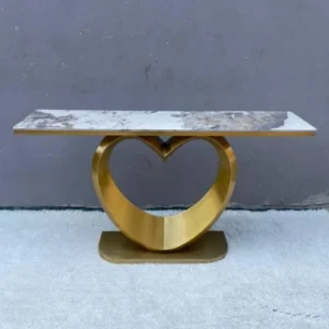 Living Room Gold Console Table