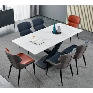 Luxury 6 Seater Dining Table Set