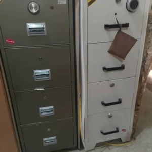 Fireproof Safe with 4 Drawers