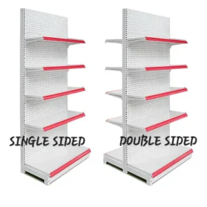 supermarket display shelves rack